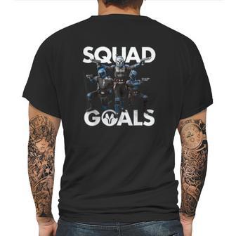 The Mandalorian Squad Goals Mens Back Print T-shirt | Favorety DE