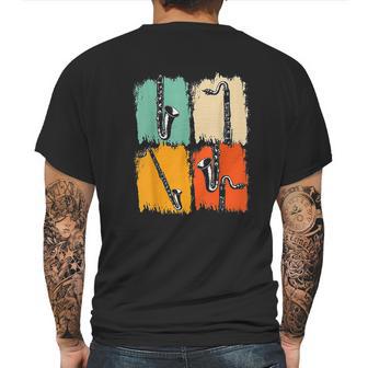 Marching Band Music Mens Back Print T-shirt | Favorety