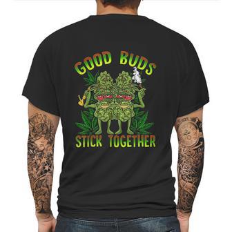 Marijuana Good Buds Mens Back Print T-shirt | Favorety AU