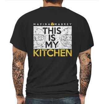 Marina Mabrey This Is My Kitchen T-Shirt Mens Back Print T-shirt | Favorety