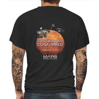 Mars Perseverance Rover Nasa Mars Landing Mens Back Print T-shirt | Favorety DE