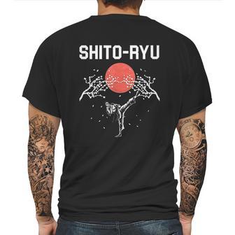 Martial Arts Shito Ryu Mens Back Print T-shirt | Favorety