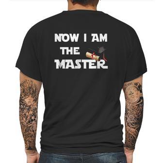 Now I Am The Master Mens Back Print T-shirt | Favorety UK