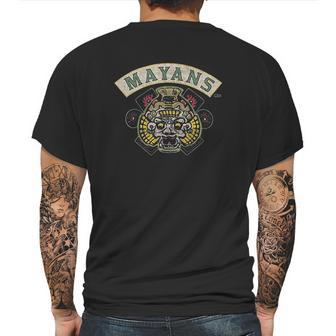 Mayans Vintage Ancient Symbol Mens Back Print T-shirt | Favorety UK