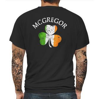 Mcgregor Irish Family Name Mens Back Print T-shirt | Favorety