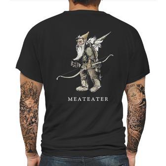 Meateater Gnome Packing Out A Unicorn Funny Mens Back Print T-shirt | Favorety AU