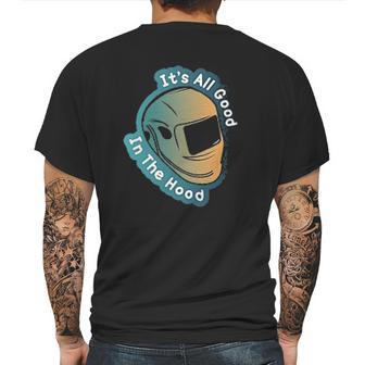 Mechanic Its All Food In The Hood Mens Back Print T-shirt | Favorety CA