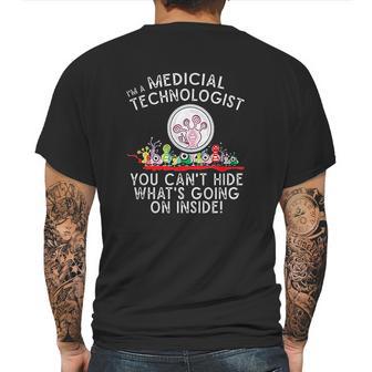 Med Tech Funny Medical Technician Gag Gift Lab Week Mens Back Print T-shirt | Favorety