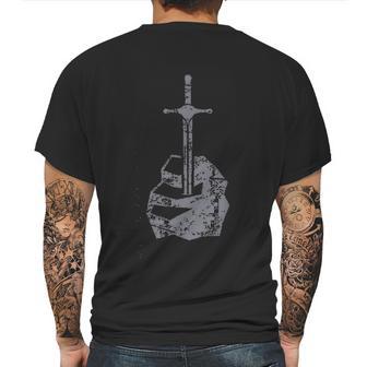 Medieval Literature King Arthur Mens Back Print T-shirt | Favorety DE