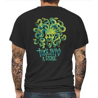 Medusa Monster Turn Into Stone Mens Back Print T-shirt | Favorety DE