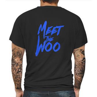 Meet The Woo For Hip Hop Music Fans Rap Lyrics Mens Back Print T-shirt | Favorety UK