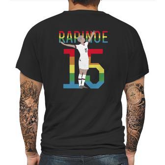 Megan Rapinoe Victory Pose Lgbtq Mens Back Print T-shirt | Favorety DE