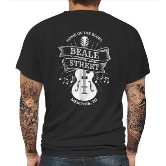 Memphis Beale Street Blues Music Gift Mens Back Print T-shirt | Favorety AU