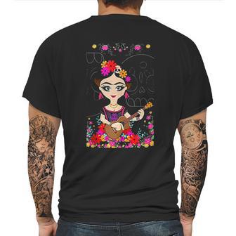 Mexican Maria Frida Doll Mens Back Print T-shirt | Favorety DE