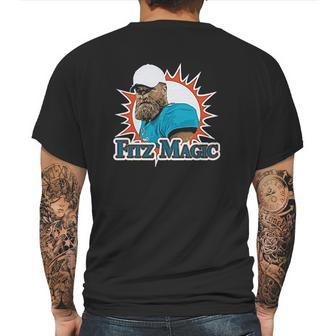 Miami Ryan Fitzpatrick Fans Fitzmagic Mens Back Print T-shirt | Favorety