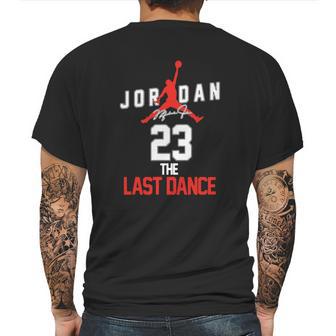 Michael Jordan 23 The Last Dance Signature Mens Back Print T-shirt | Favorety CA