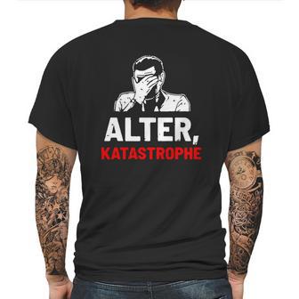 Michael Manousakis Alter Katastrophe Shirt Mens Back Print T-shirt | Favorety CA