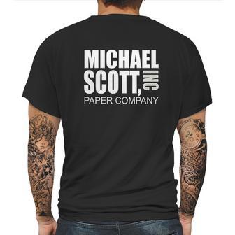 Michael Scott Paper Company Mens Back Print T-shirt | Favorety UK