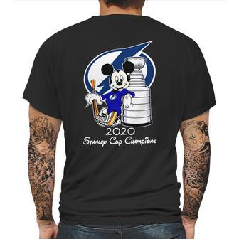 Mickey Mouse Tampa Bay 2020 Stanley Cup Champions Shirt Mf Mens Back Print T-shirt | Favorety CA