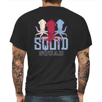 The Mighty Squid Squad Octopus Gift Mens Back Print T-shirt | Favorety DE