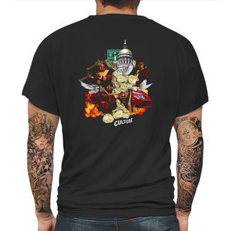 Migos Culture- C U L T U R E Mens Back Print T-shirt | Favorety DE