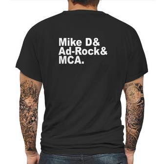 Mike D Ad Rock Mca Mens Back Print T-shirt | Favorety