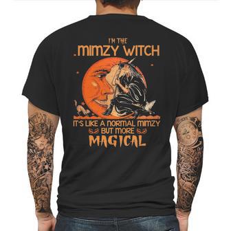 Mimzy Witch Halloween Gift Mens Back Print T-shirt | Favorety DE