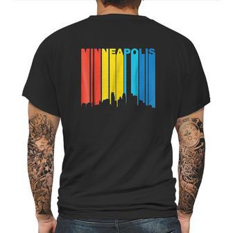 Minneapolis Minnesota Mens Back Print T-shirt | Favorety CA