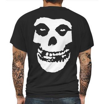 Misfits Fiend Skull Mens Back Print T-shirt | Favorety