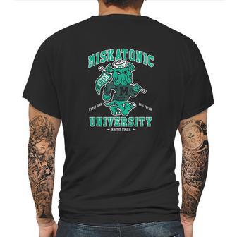 Miskatonic University Cthulhu Creepy Cute Monster Mens Back Print T-shirt | Favorety UK