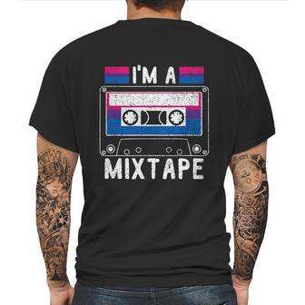 Im A Mixtape Bi Sexual Flag Supporter Lgbt Merchandise Graphic Design Printed Casual Daily Basic Mens Back Print T-shirt | Favorety