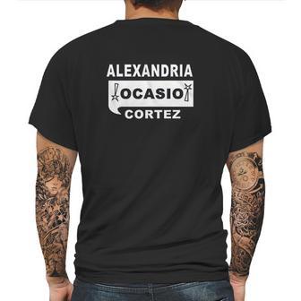 Mixtbrand Aoc Ocasio Cortez Mens Back Print T-shirt | Favorety DE