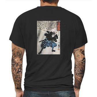 Miyamoto Musashi Two Swords B Mens Back Print T-shirt | Favorety DE