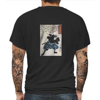 Miyamoto Musashi Two Swords Mens Back Print T-shirt | Favorety AU