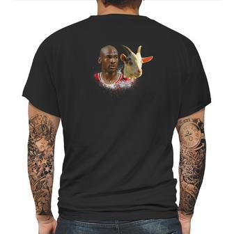 Mj Goat Doppelgangers Mens Back Print T-shirt | Favorety CA