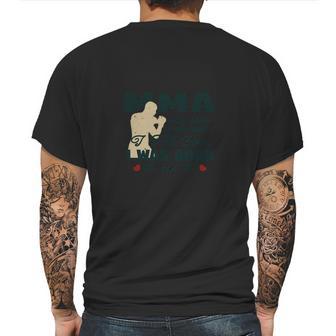 Mma Was Love At Fight Sight Mens Back Print T-shirt | Favorety