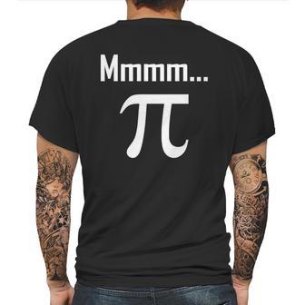 Mmm Pi Symbol Nerd Funny Pi Day Mens Back Print T-shirt | Favorety DE