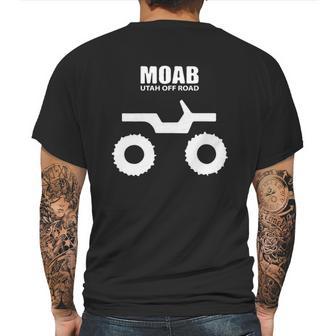 Moab Utah Jeep T-Shirt Mens Back Print T-shirt | Favorety CA