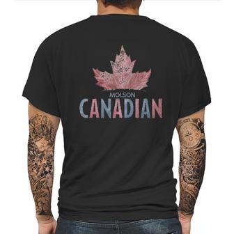 Molson Canadian Mens Back Print T-shirt | Favorety