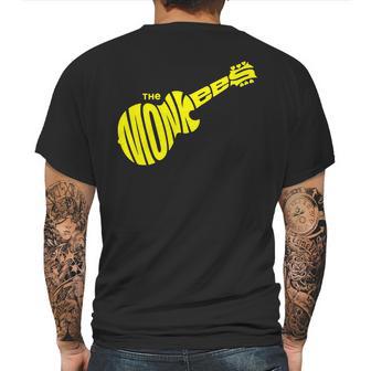 The Monkees Band Logo Yellow Mens Back Print T-shirt | Favorety UK