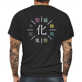 Monogatari Series Apparitions Mens Back Print T-shirt | Favorety UK