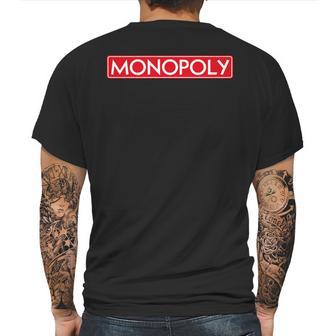 Monopoly Logo Mens Back Print T-shirt | Favorety CA