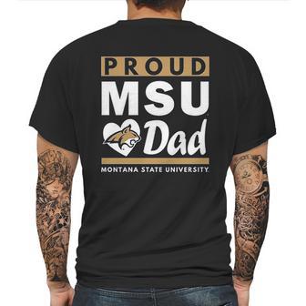 Montana State Bobcats Mens Back Print T-shirt | Favorety CA