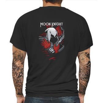 Moon Knight Choked Comic Cover Mens Back Print T-shirt | Favorety UK