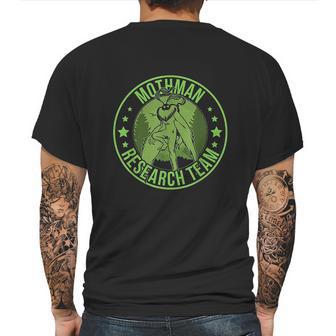 Mothman Hide And Seek Research Team Mens Back Print T-shirt | Favorety