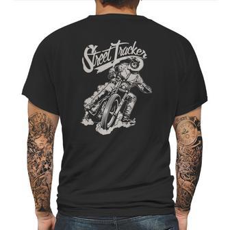 Motor Street Tracker Mens Back Print T-shirt | Favorety DE