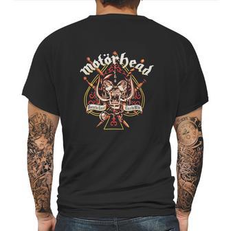 Motorhead Spade Clean Mens Back Print T-shirt | Favorety