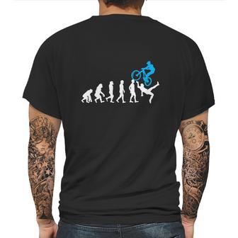 Mountain Bike Evolution Mtb Cyclist Funny Biker Mens Back Print T-shirt | Favorety AU