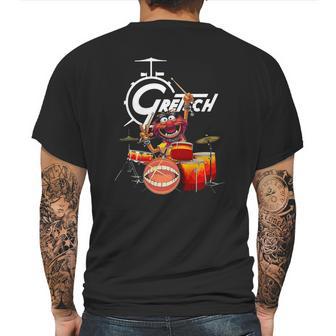 The Muppet Show Animal Playing Gretsch Drums Shirtc Mens Back Print T-shirt | Favorety