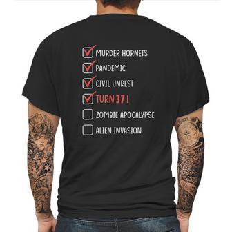 Murder Hornets Civil Unrest Mens Back Print T-shirt | Favorety DE